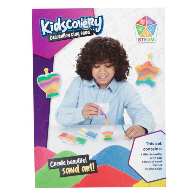 Kidscovery - Decoratiezand met fles