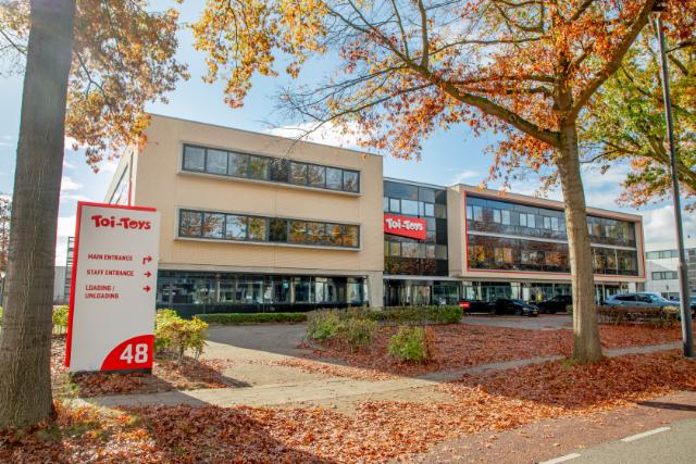 Toi-Toys kantoor en magazijn Eindhoven